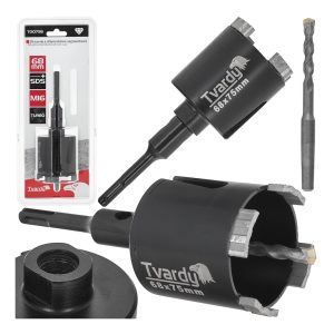 Коронка Tvardy 68mm по залізобетону, монолітному бетону