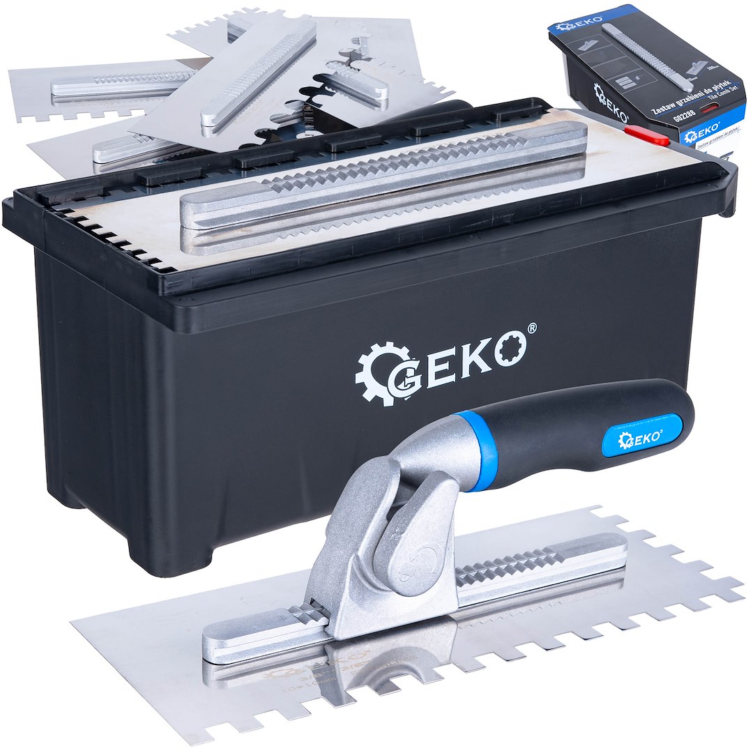 Набір гребінців для плитки Geko G02288