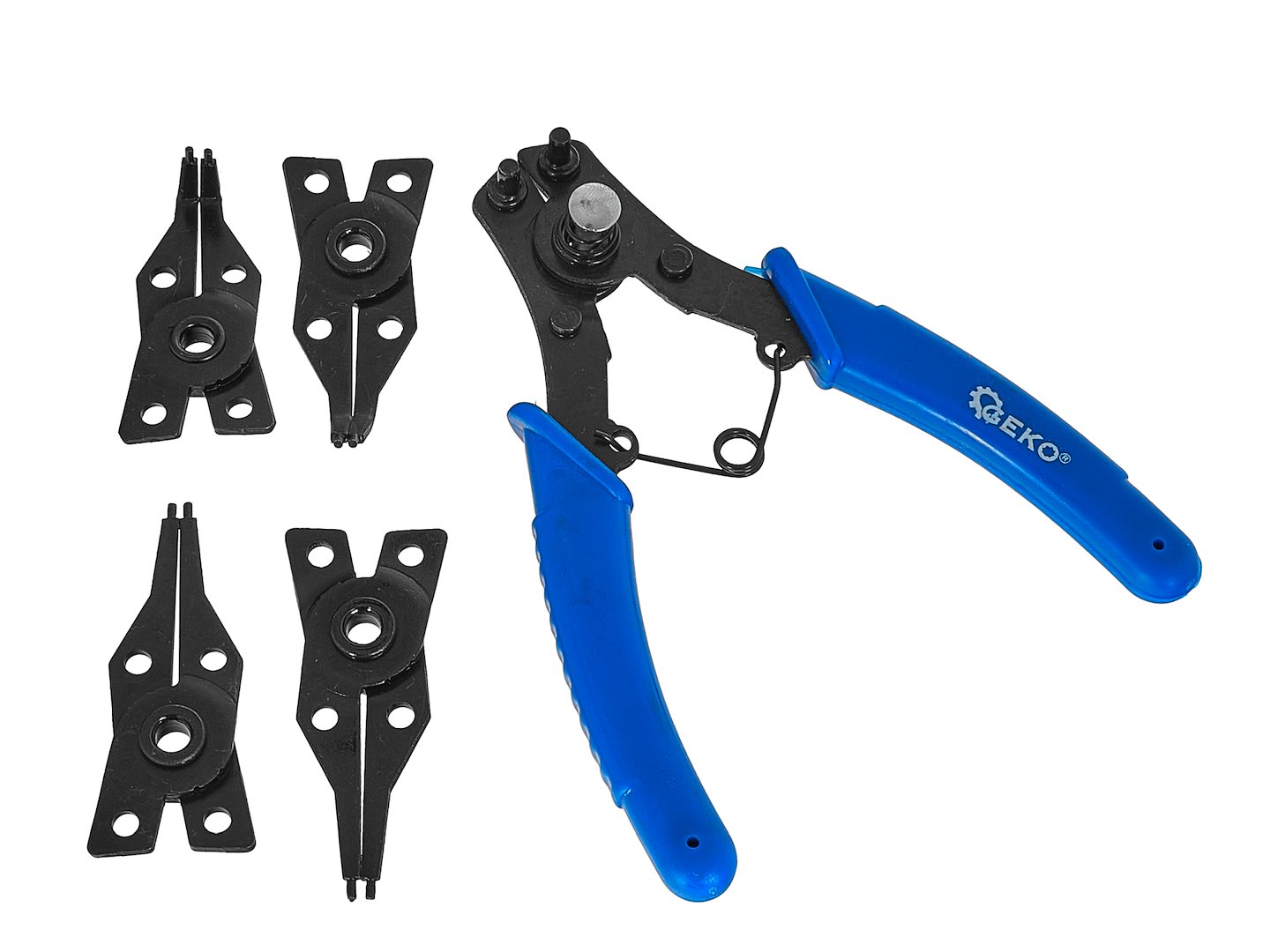 Плоскогубці Seeger GEKO G01687 160 мм з 4 змінними наконечниками - Зображення 4