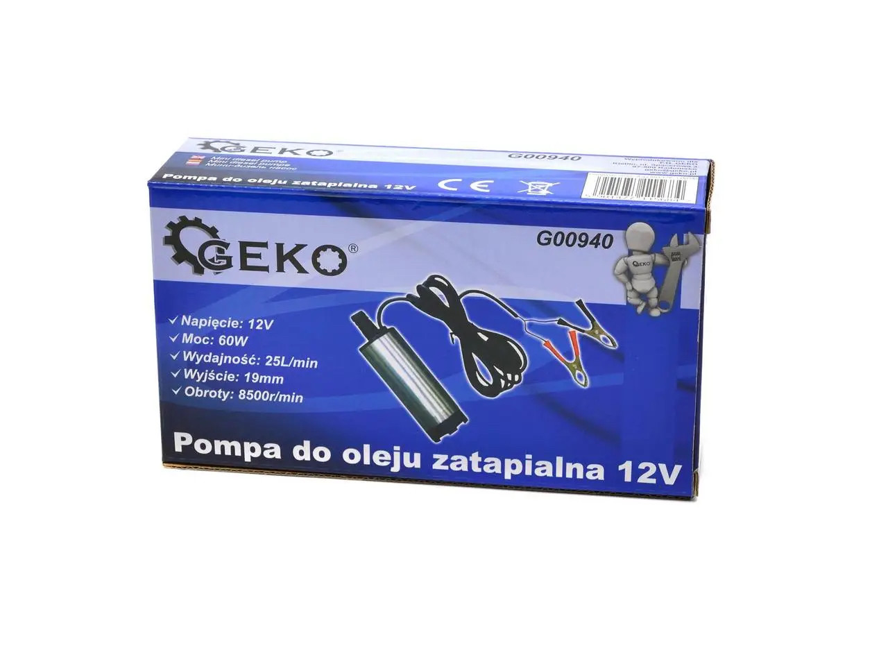 Насос для палива занурювальний GEKO G00940 12V - Зображення 6