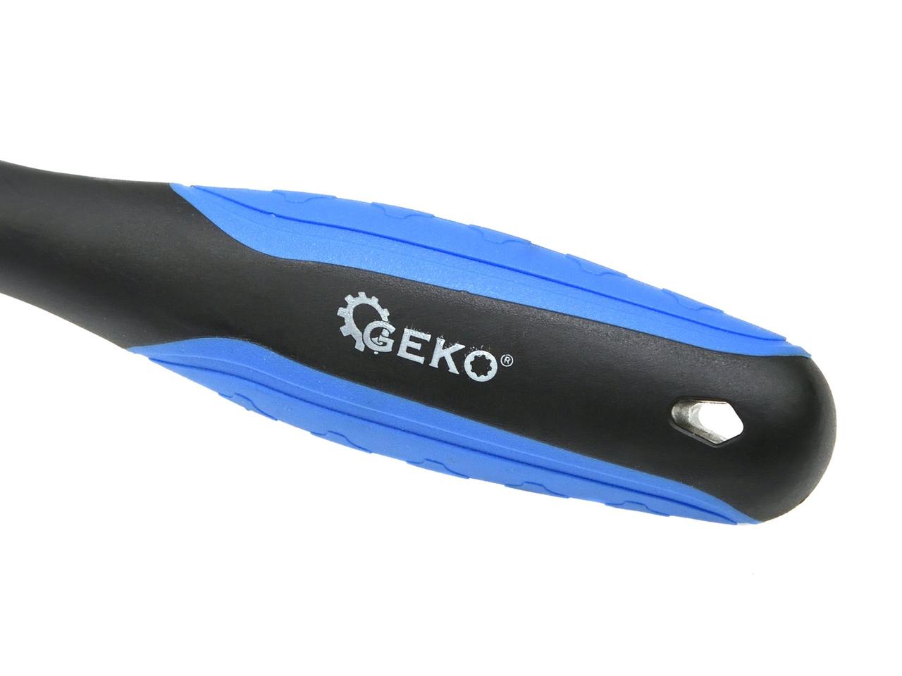 Тріскачка GEKO G10177 1/2 72T з покриттям зігнута PROFI - Зображення 4