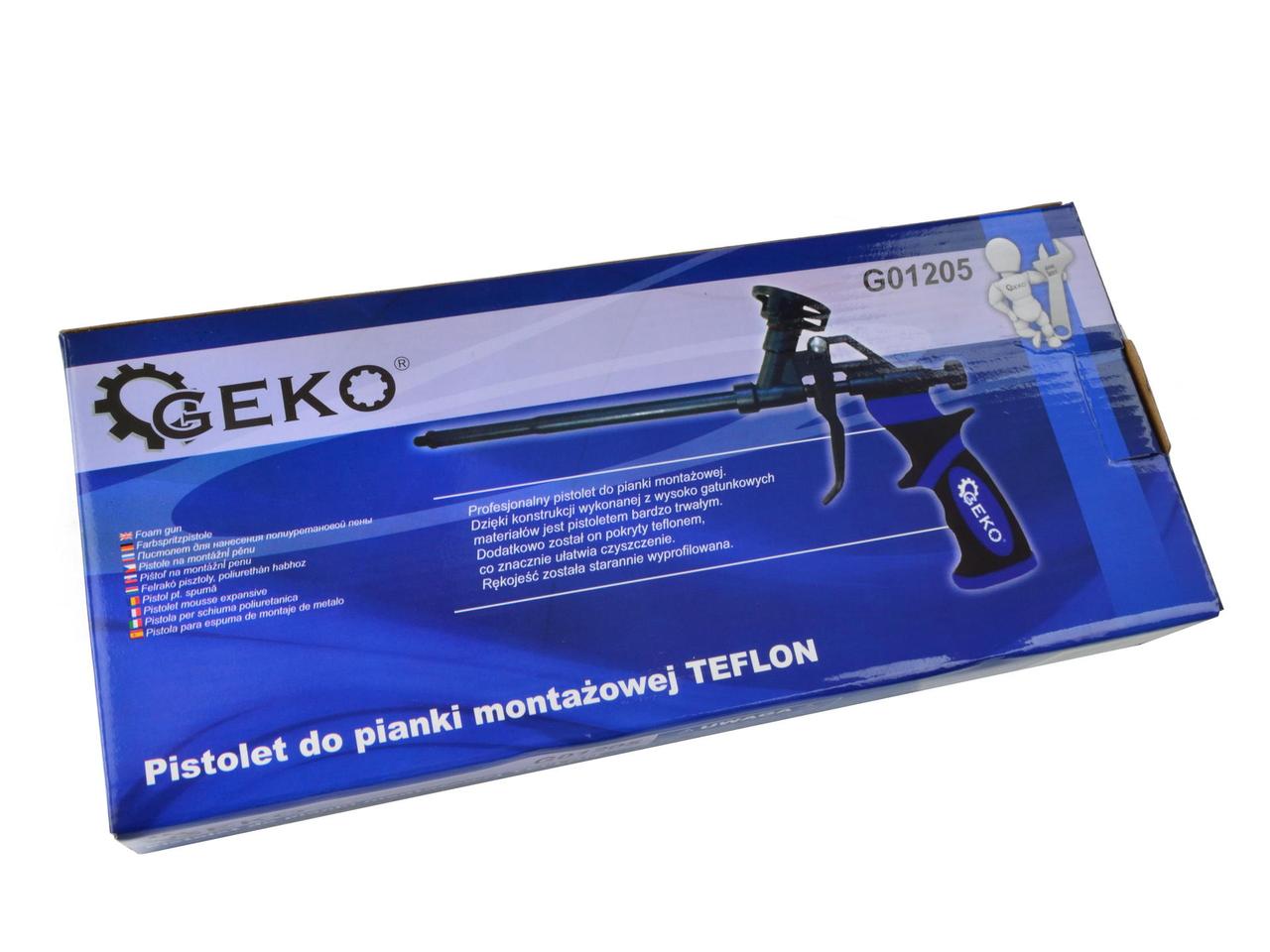 Пістолет для монтажної піни Geko G01205 TEFLON - Зображення 4