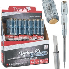 Тестер напруги 182 мм 100-250 В Tvardy T00940