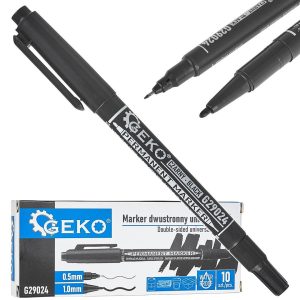 Перманентний двосторонній маркер GEKO G29024