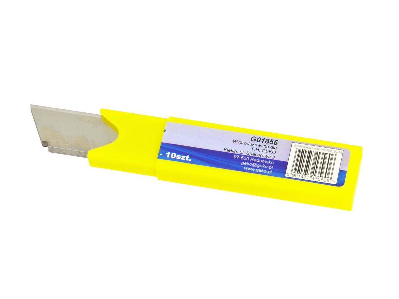 Леза для канцелярських ножів Geko G01856