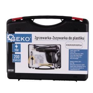 Степлер-пістолет для ремонту пластику 70Вт Geko