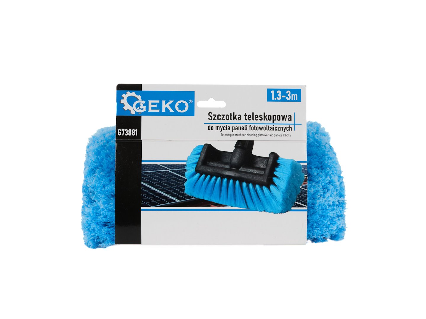 Телескопічна щітка для миття Geko G73881 1,3-3 м - Зображення 5