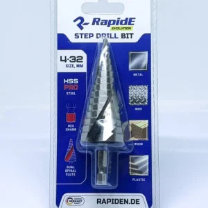 Свердло східчасте Rapide HSS PRO R7203 4-32 мм