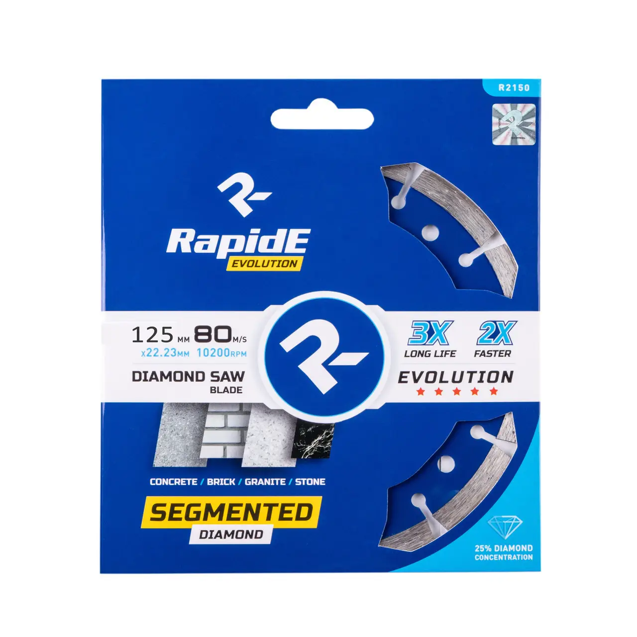 Алмазний диск Rapide 125-230mm segment НФ-00000542 - Зображення 4